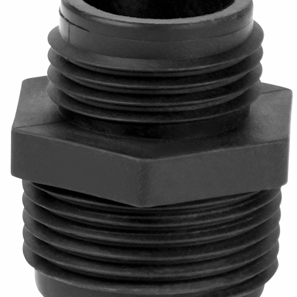Little Giant 599030 Garden Hose Adapter 1 in. MNPT x 3/4 in. GHT PVC for Sump, Pool and Utility Pumps