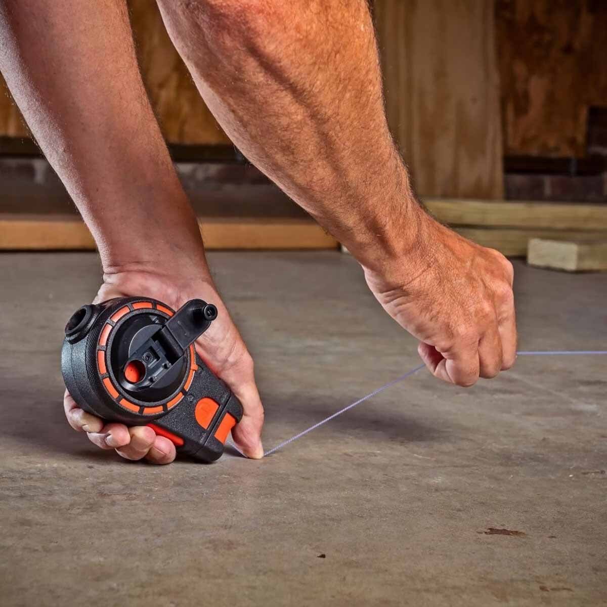 Crescent Lufkin CLO100 100' Contractor Chalk Reel - 14
