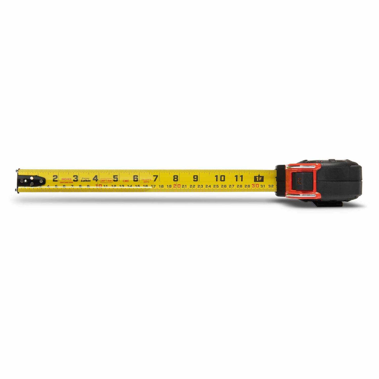 Lufkin L1225ALCME-02 1-1/4" x 8m/26' Shockforce G2 Auto-Lock Tape Measure - 5