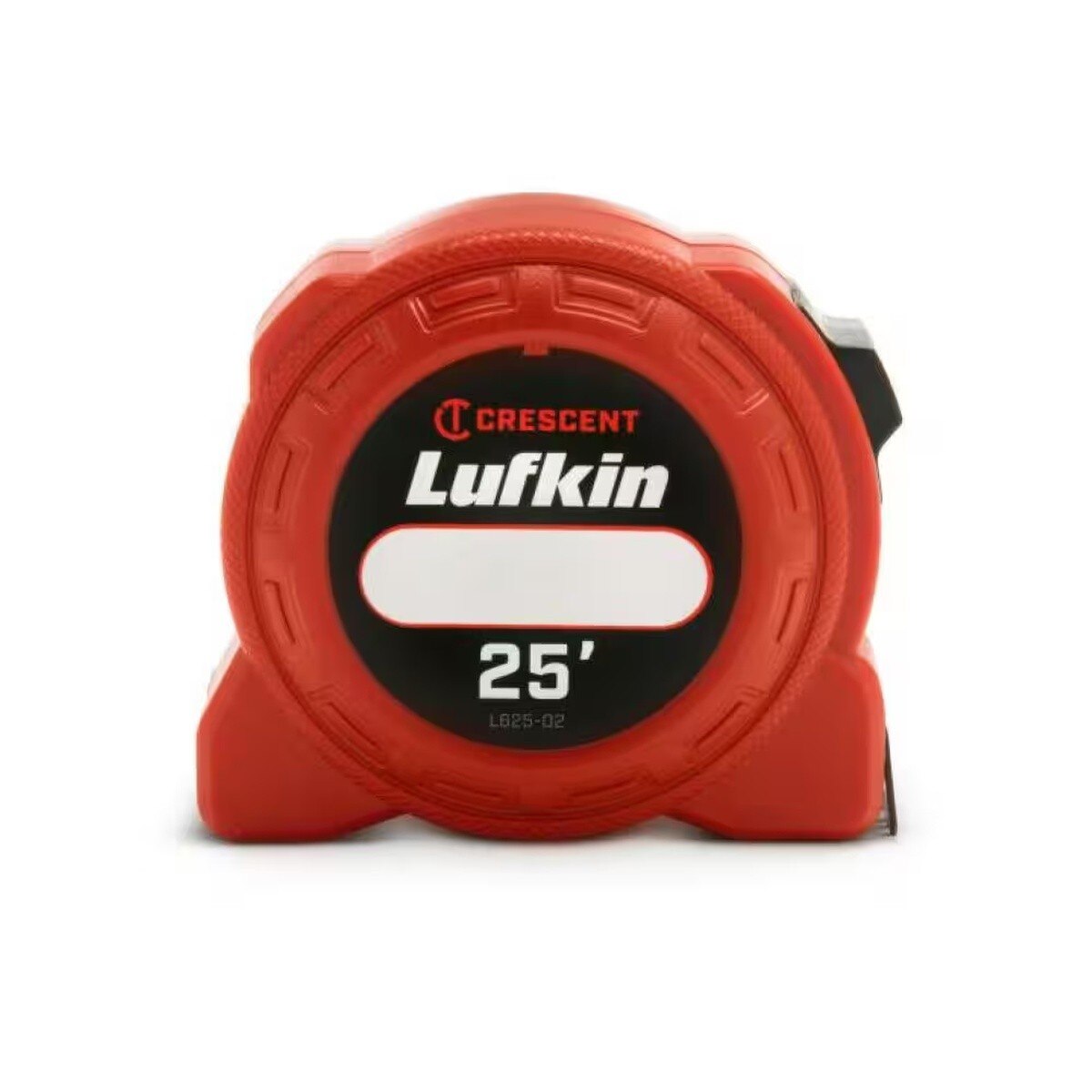 Lufkin L625-02 1" x 25' Yellow Clad Power Return Locking Tape Measure SAE