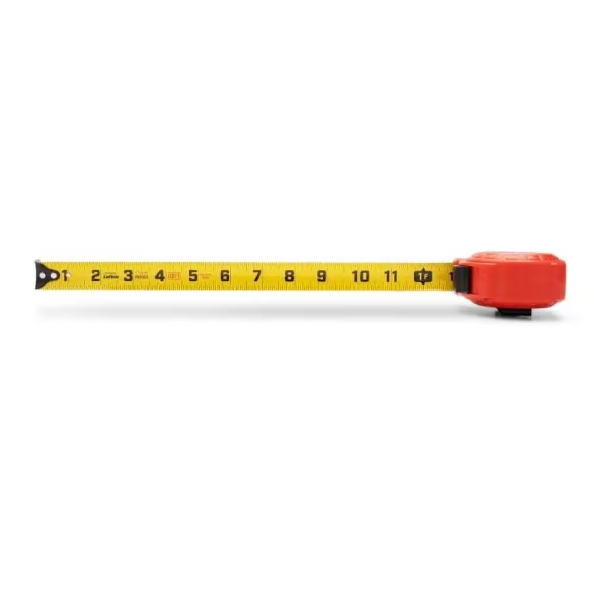 Lufkin L625-02 1" x 25' Yellow Clad Power Return Locking Tape Measure SAE - 4
