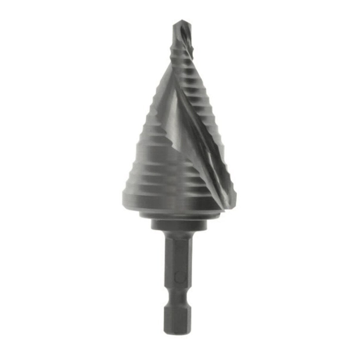 MK Morse 124485 Switchback High Speed Steel Step Drill Bit 1/4 Inch to 1-1/8 Inch for Metal and Plastic (1 Pack)