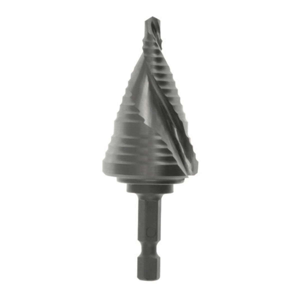 MK Morse 124485 Switchback High Speed Steel Step Drill Bit 1/4 Inch to 1-1/8 Inch for Metal and Plastic (1 Pack)