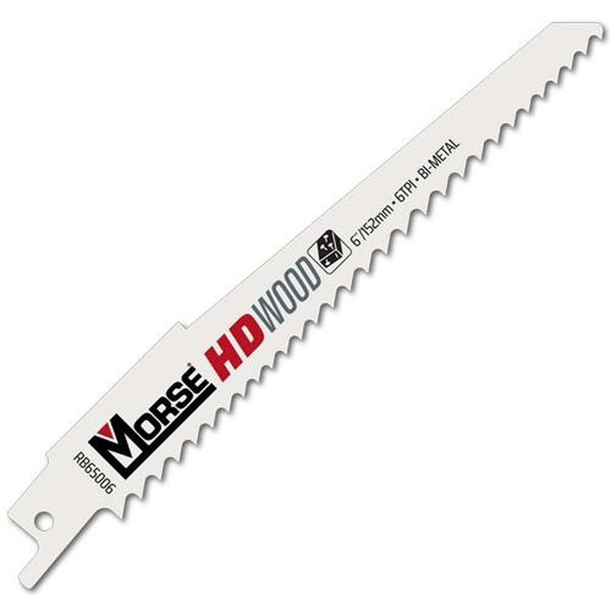 MK Morse RB65006B100 Bi-Metal Recip, Wood 6" 050 6T 100PK