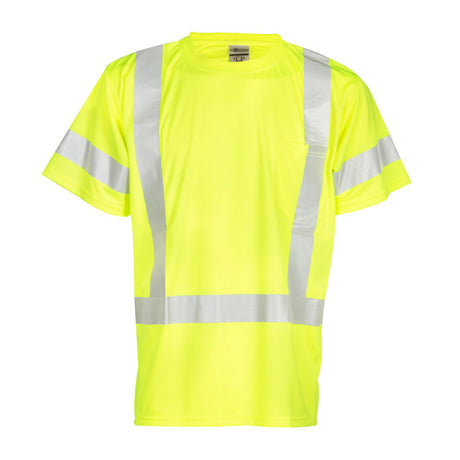 ML KISHIGO 9118-L Short Sleeve Class 3 T-Shirt Lime, Large
