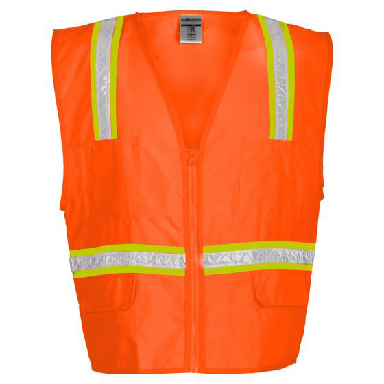 ML Kishigo 1091-2XL Orange 2X-Large Surveyor's Vest