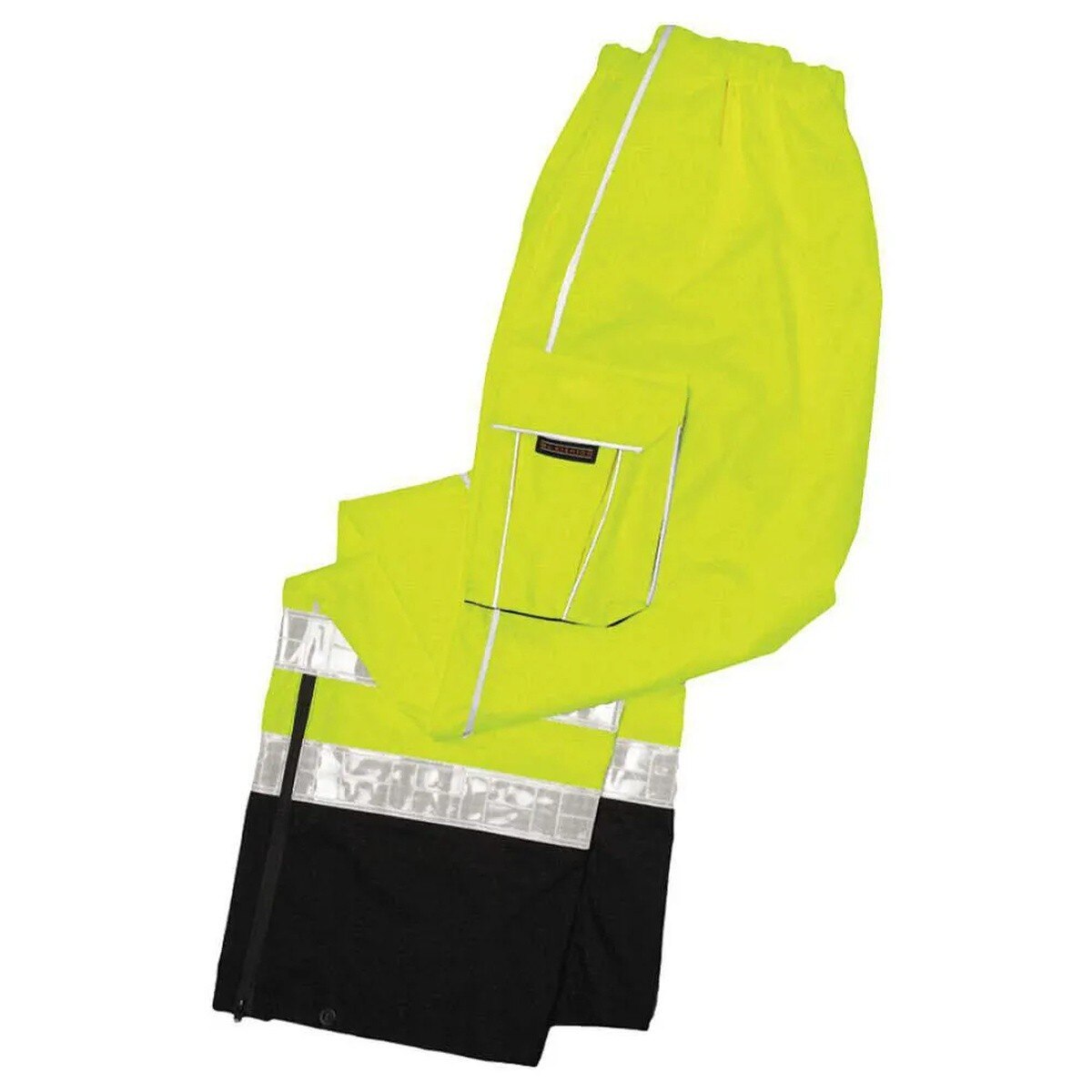 ML Kishigo RWP106-2X-3X High Visibility Breathable Rain Pants 2XL-3XL Yellow Green (1 Each) - 2