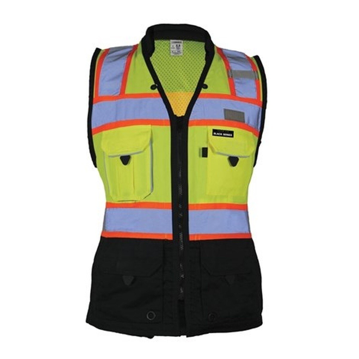 ML Kishigo S5021-S Class 2 Women's Heavy Duty Surveyors Vest Lime S
