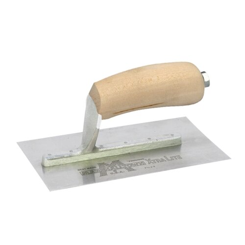 MarshallTown MXS754 14247 - 7 1/2 X 4 Wall Form Trowel-Wood Handle