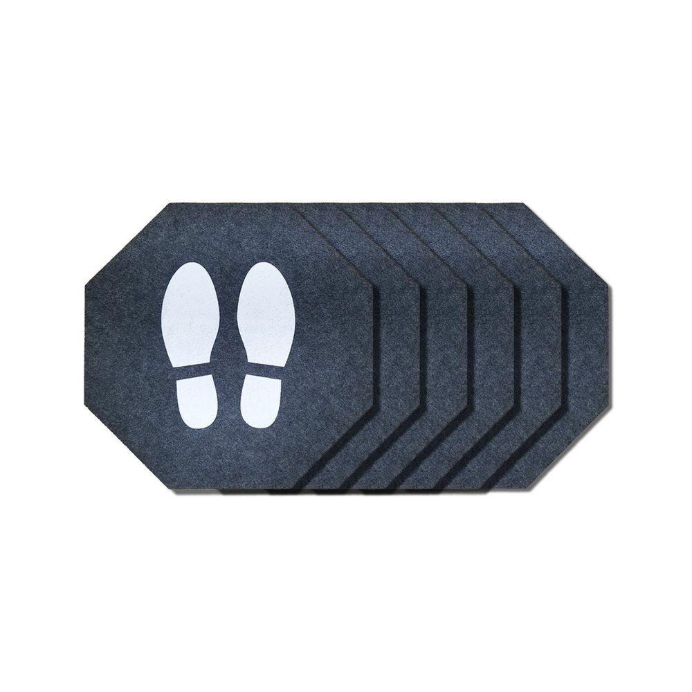 M+A Matting 446416900 Stick-and-Stand Mat- 17" x 17"- Case of 6 - 2