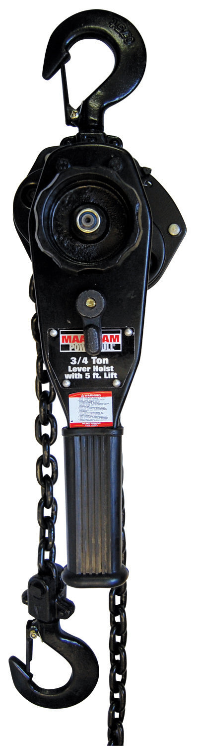 Maasdam 48600 3/4 Ton Lever Hoist w/5 ft. Lift
