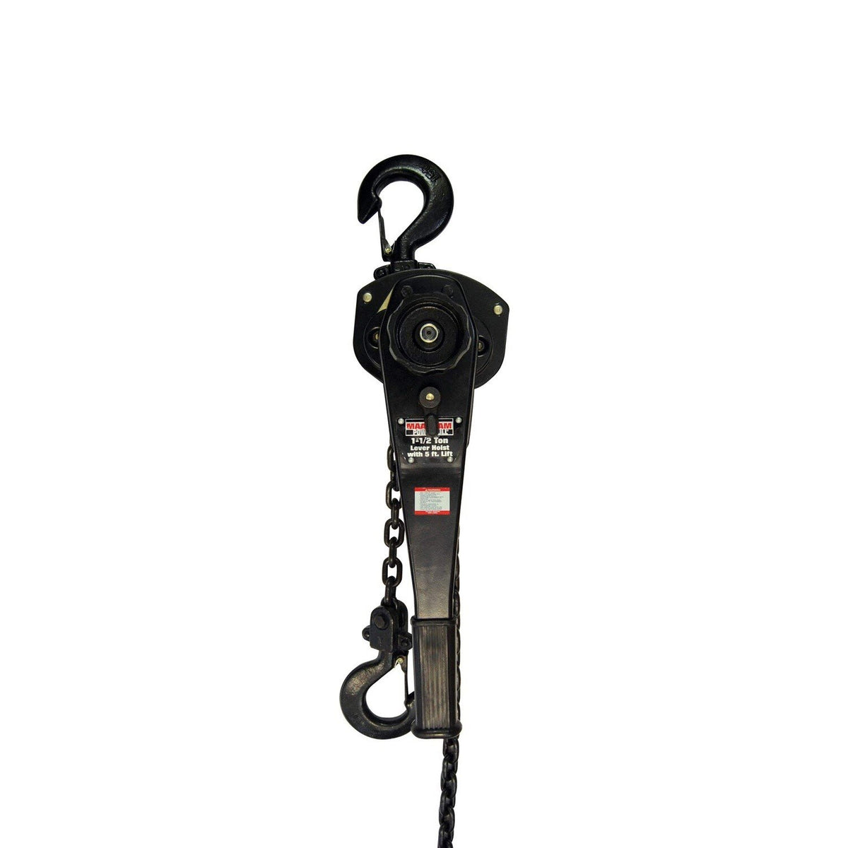 Maasdam 48610 1-1/2 Ton Lever Hoist w/5 ft. Lift