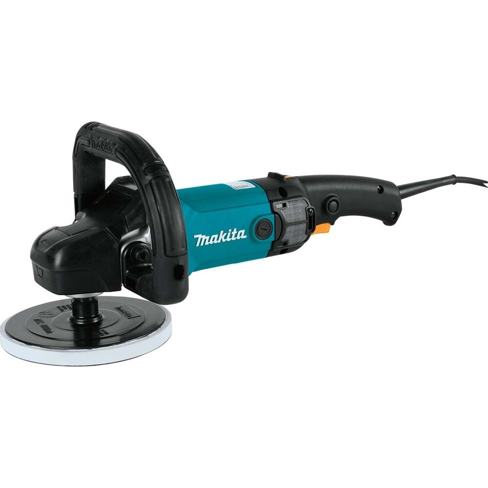 Makita 9237CX2 7" Polisher with Variable Speed and Accessories - 2