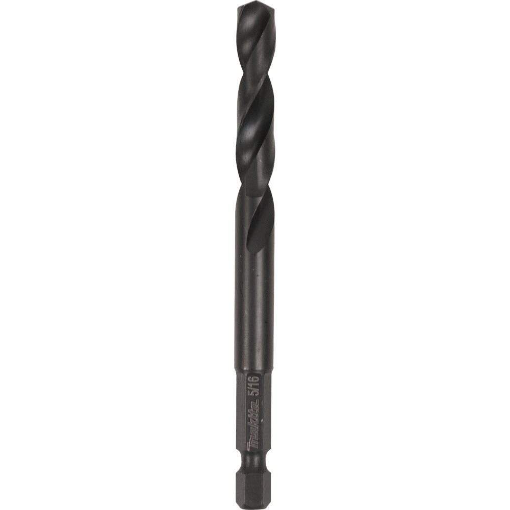Makita A-97829 5/16" Black Oxide Drill Bit, 1/4" Hex Shank