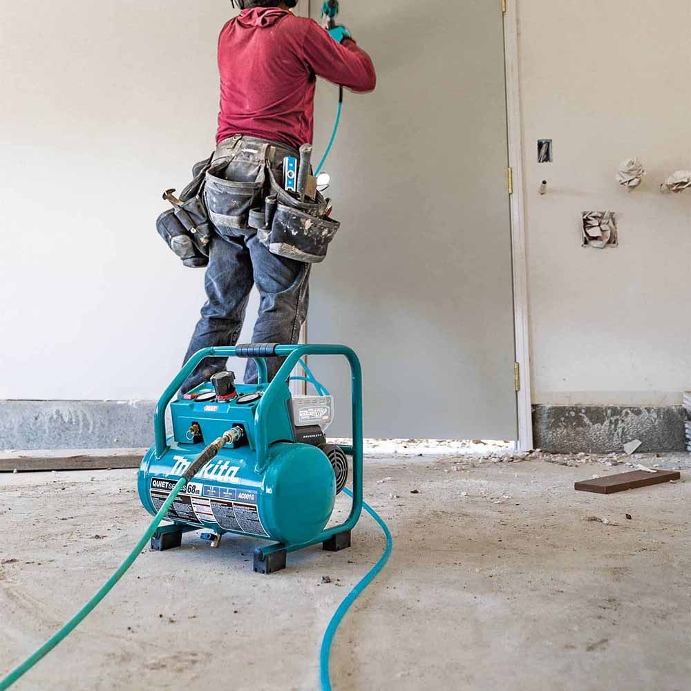 Makita AC001GZ 40V max XGT Brushless Cordless 2 Gallon Quiet Series Compressor, Tool Only - 14