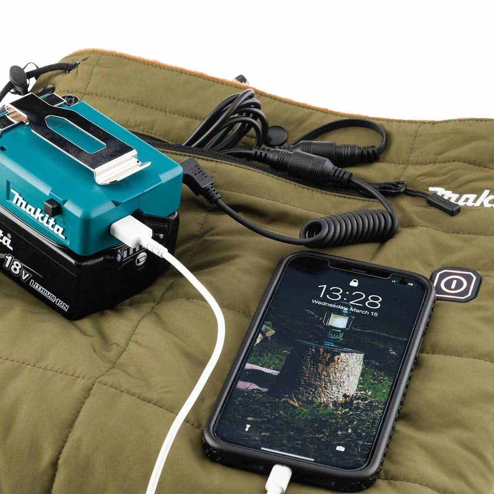 Makita ADCB200B Outdoor Adventure 18V LXT Heated Blanket, Blanket Only - 3