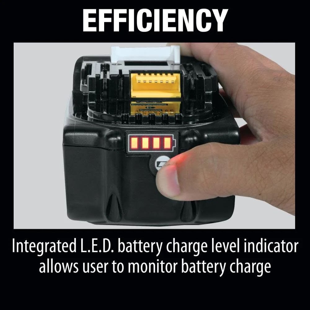 Makita BL1840B-3 18V LXT Lithium-Ion 4.0Ah Battery, 3/pk - 6