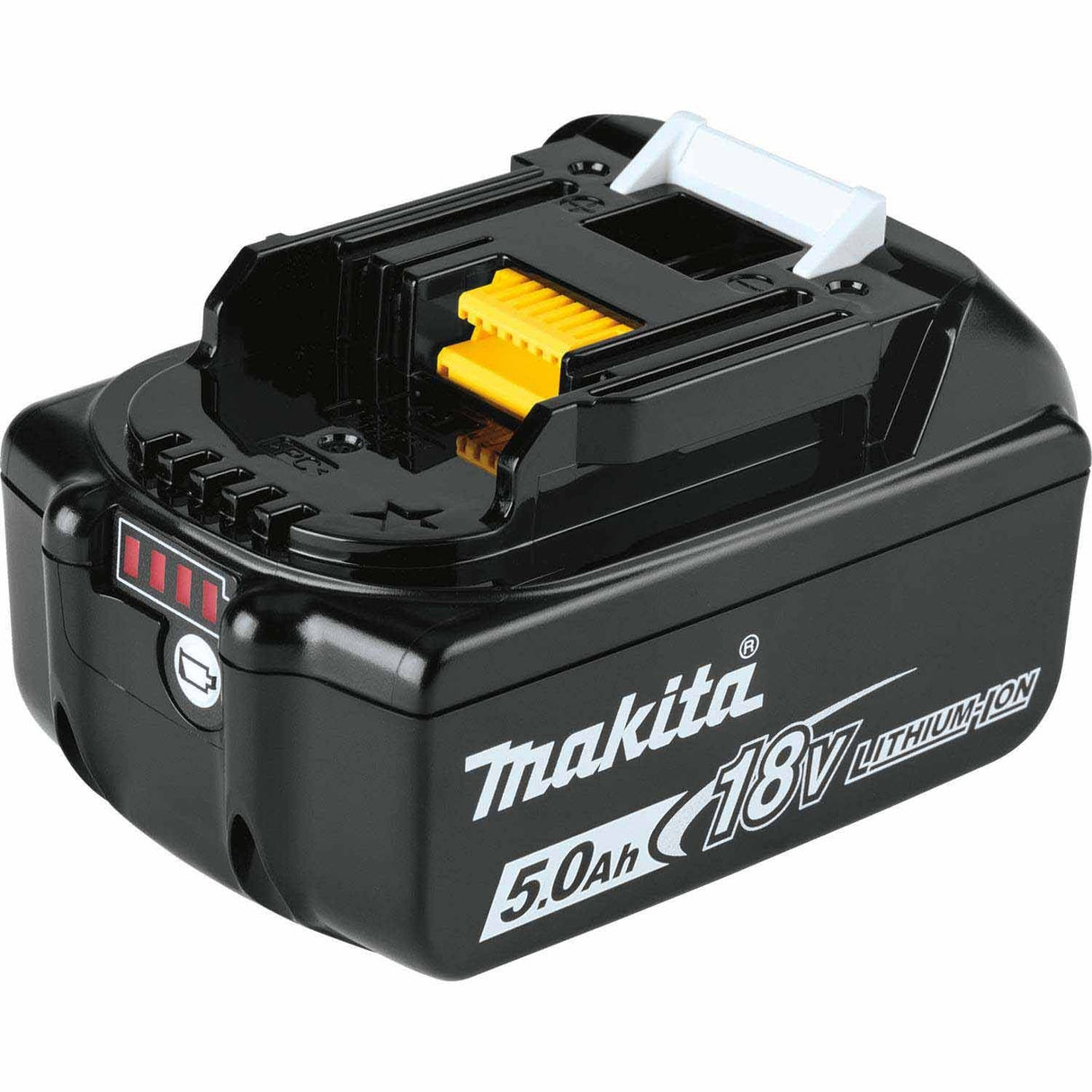 Makita BL1850BDC2X1 18V LXT Lithium-Ion Battery and Rapid Optimum Charger Starter Pack, 2ea. BL1850B, DC18RC, (5.0Ah) - 7