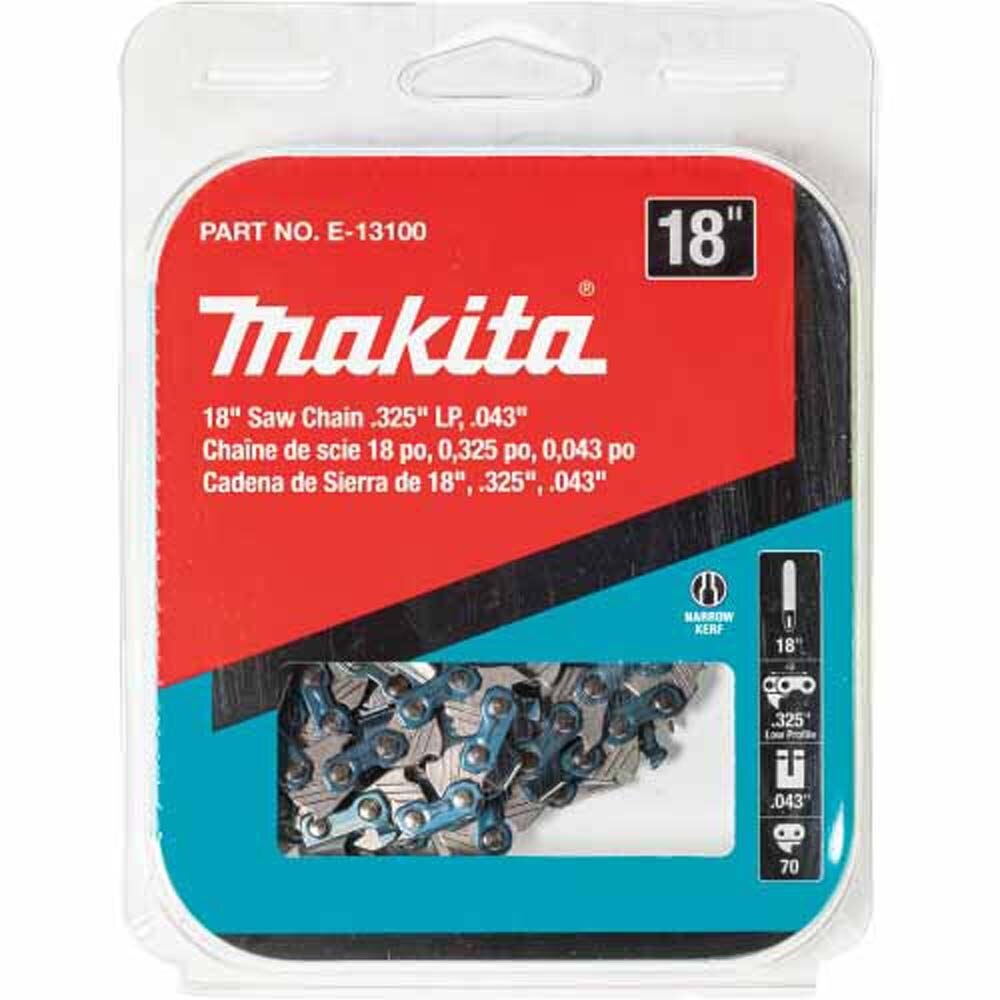 Makita E-13100 18" Saw Chain, .325" LP, .043", 70, Low Kickback - 4