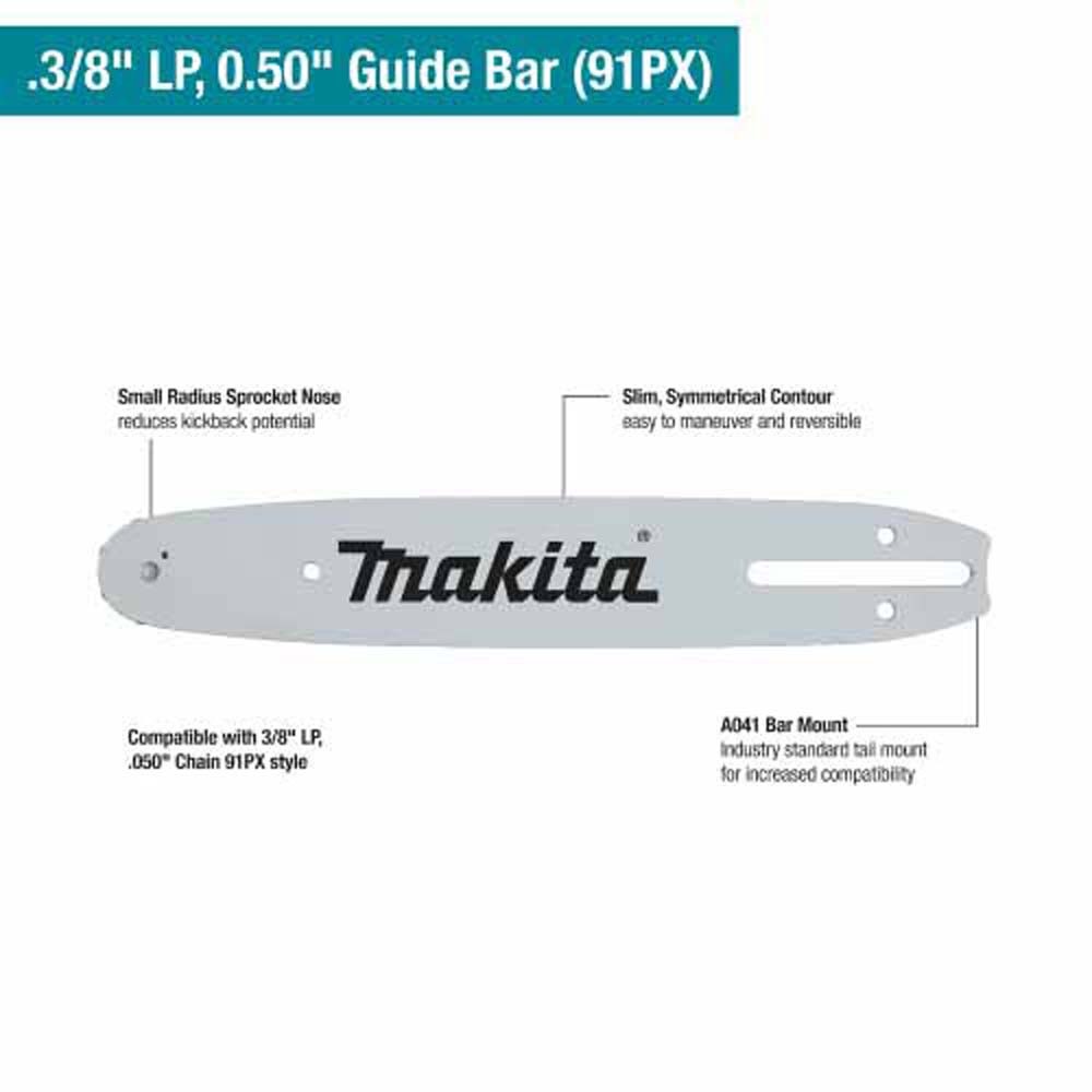 Makita E-18231 18" Guide Bar, 3/8 LP, .050, A041, 62 - 2