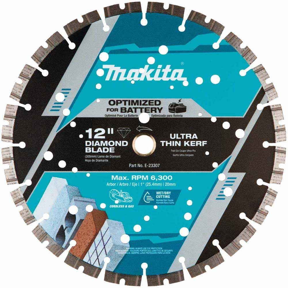 Makita E-23307 12" Segmented General Purpose Thin Kerf Diamond Blade