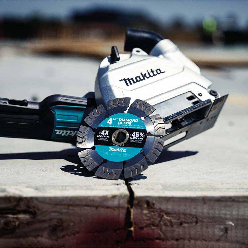 Makita E-23313 4-1/2" Segmented Turbo General Purpose Diamond Blade - 5
