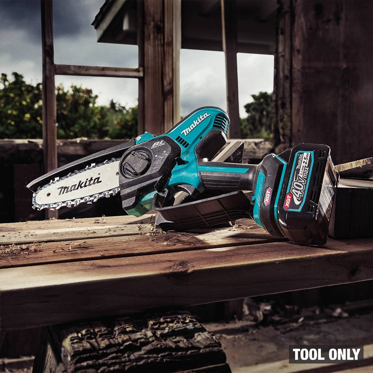 Makita GCU07Z 40V max XGT Brushless Cordless 6" Pruning Saw (Tool Only) – Compact, Lightweight - 8