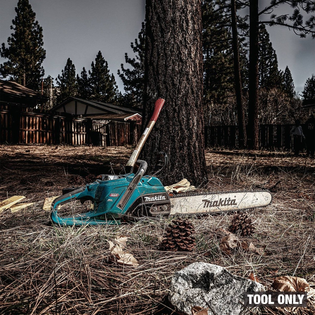 Makita GCU08Z 40V Max XGT Brushless Cordless 20" Chain Saw Tool Only - 16