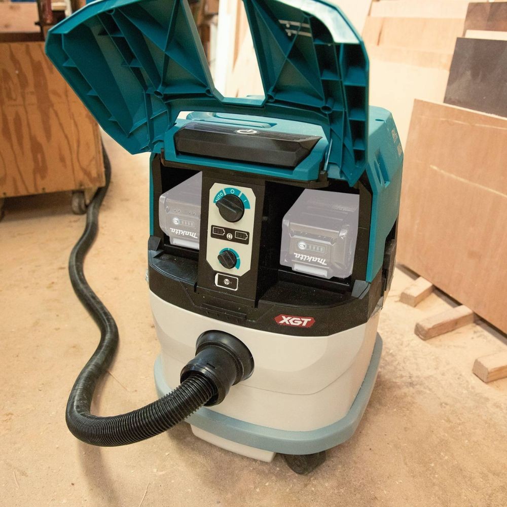 Makita GCV04ZX 40V max XGT Brushless Cordless 4 Gallon HEPA Filter Dry Dust Extractor, AWS Capable, Tool Only - 16