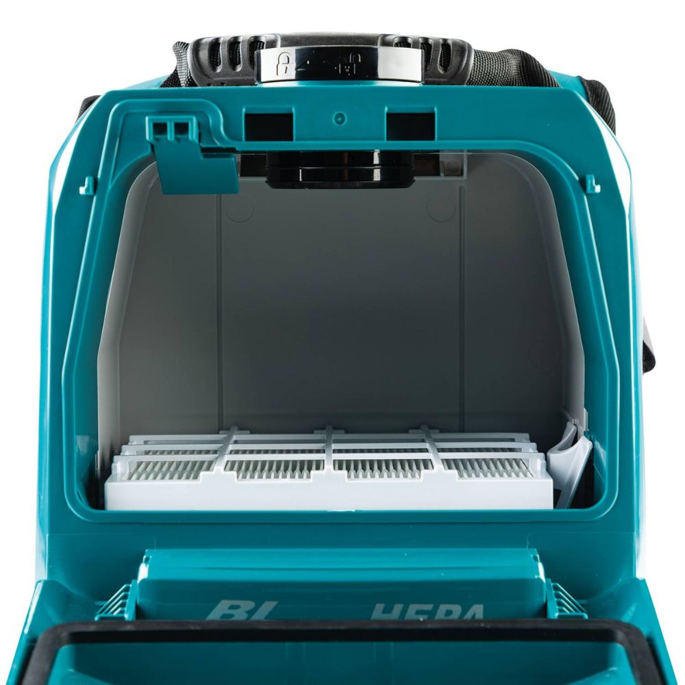 Makita GCV06Z 40V max XGT Brushless Cordless 1/2 Gallon HEPA Filter Backpack Dry Dust Extractor, AWS Capable, Tool Only - 7