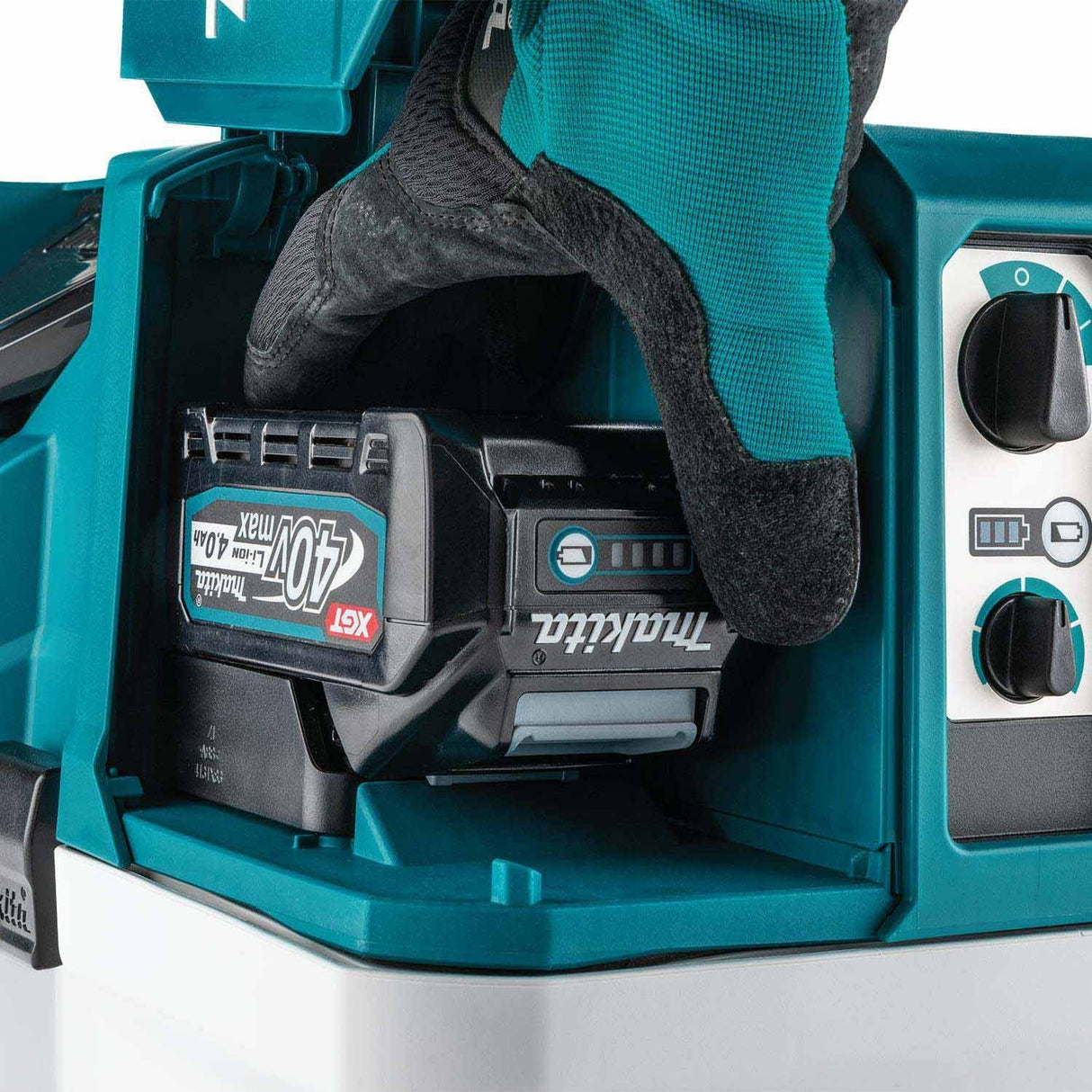 Makita GCV14Z 40V max XGT Brushless Cordless 2 Gallon HEPA Wet/Dry Dust Extractor/Vacuum, Tool Only - 8