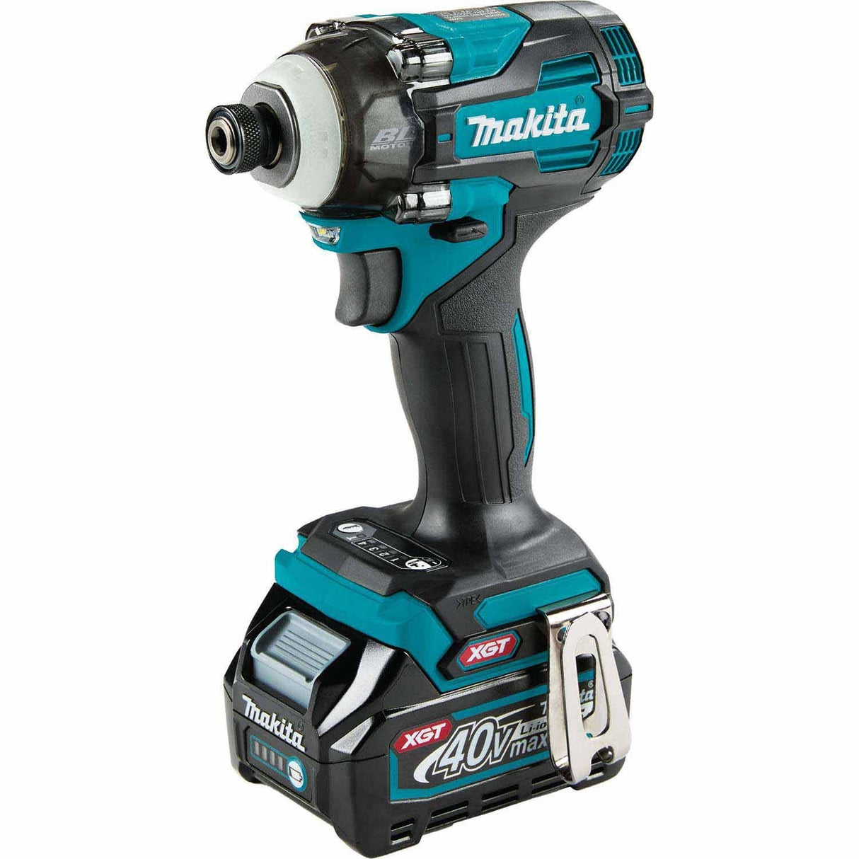 Makita GDT04D 40V max XGT Brushless High Torque 4-Speed Impact Driver Kit (2.5Ah Batteries) - 4