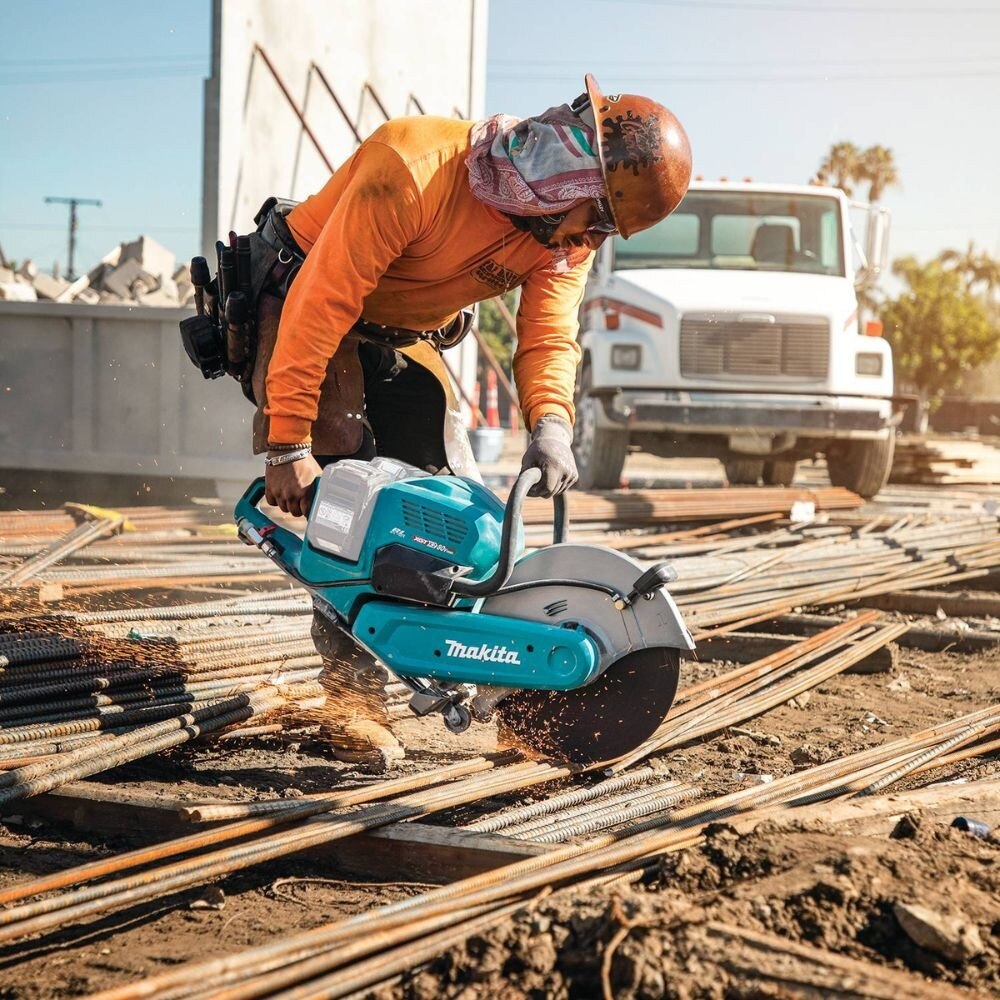 Makita GEC01Z 80V max (40V max X2) XGT Brushless 14" Power Cutter with AFT, Electric Brake, Tool Only - 14