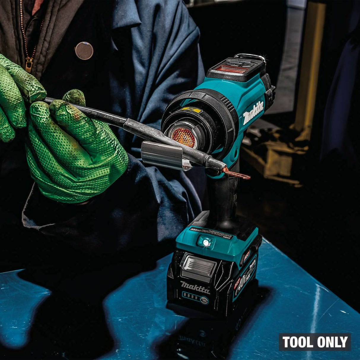 Makita GGH01Z 40V Max XGT Cordless Variable Temperature Heat Gun Tool Only 7-1/2" Long - 9