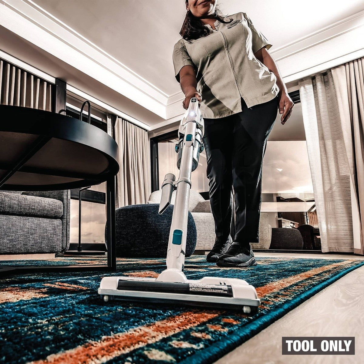 Makita GLC04Z 40V Max XGT Brushless Cordless Cyclonic Stick Vacuum with Power Brush Head (Tool Only) - 11