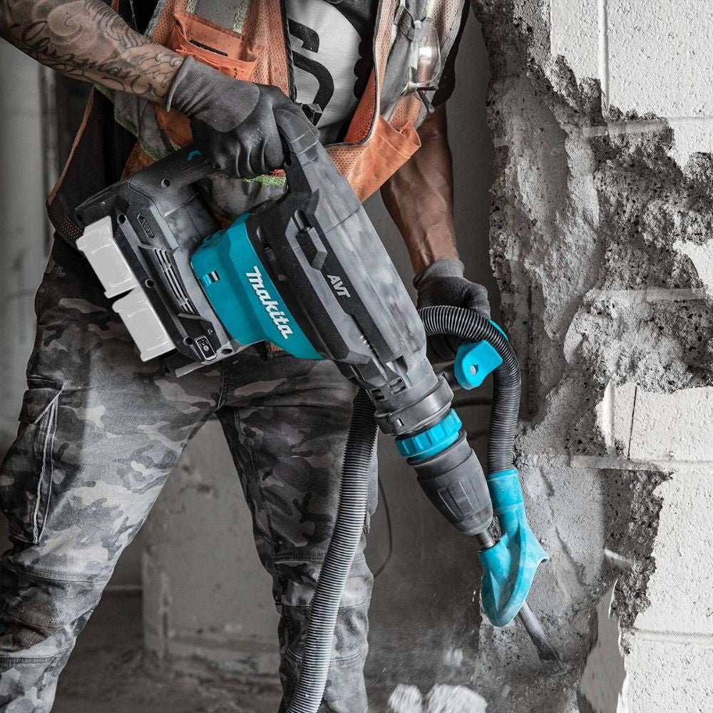 Makita GMH02Z 80V max (40V max X2) XGT Brushless 28 lb. AVT Demolition Hammer, accepts SDS-MAX bits, AWS Capable (Tool Only) - 15