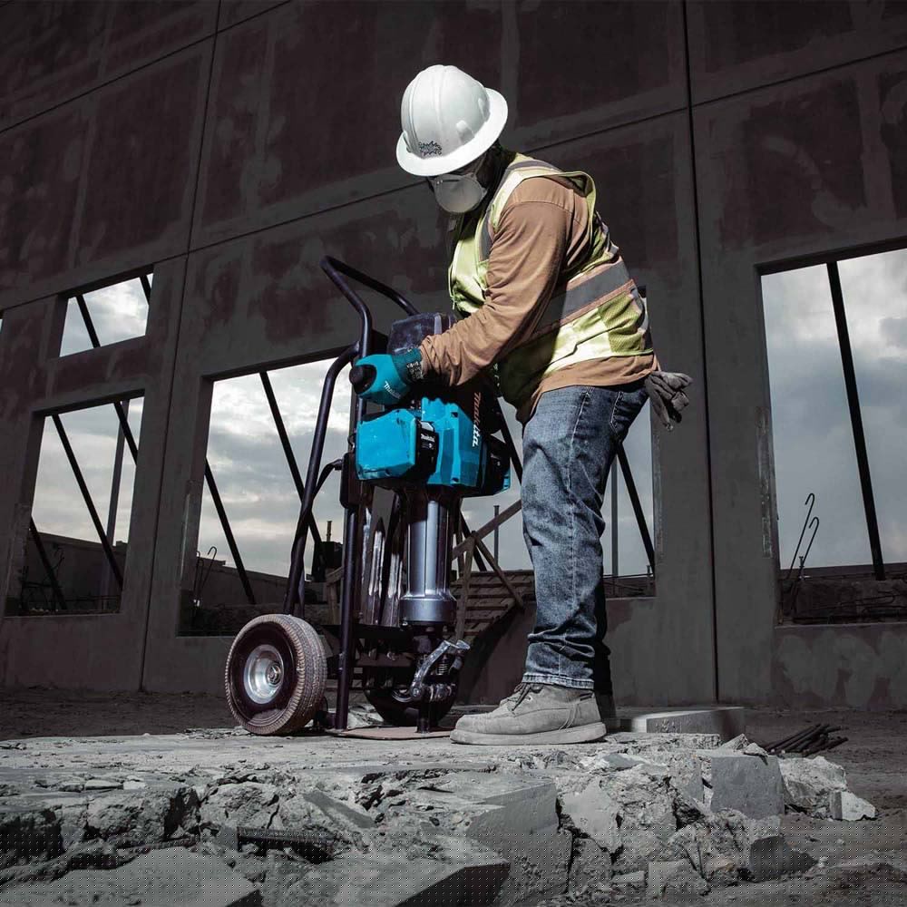 Makita GMH04PL4X 80V max XGT Brushless 70 lb. 1-1/8" Hex AVT Breaker Hammer Kit w/ 4 Batt (8.0Ah) - 21