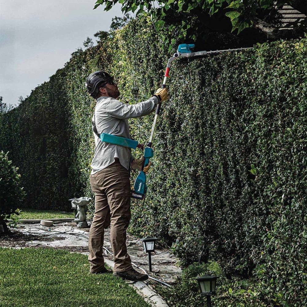 Makita GNU01M1 40V max XGT Brushless Cordless 24" Articulating Pole Hedge Trimmer Kit (4.0Ah) - 12