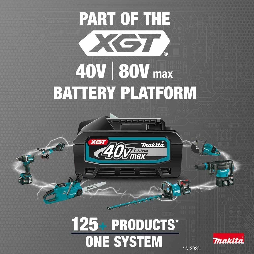 Makita GNU01M1 40V max XGT Brushless Cordless 24" Articulating Pole Hedge Trimmer Kit (4.0Ah) - 14