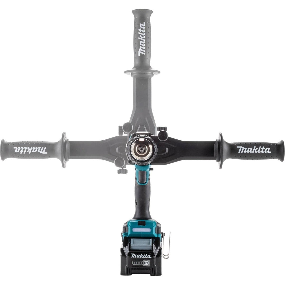 Makita GPH03SU1 40V max XGT Brushless Cordless 3-Speed 1/2" Hammer Driver-Drill Kit (4.0Ah Battery) - 8
