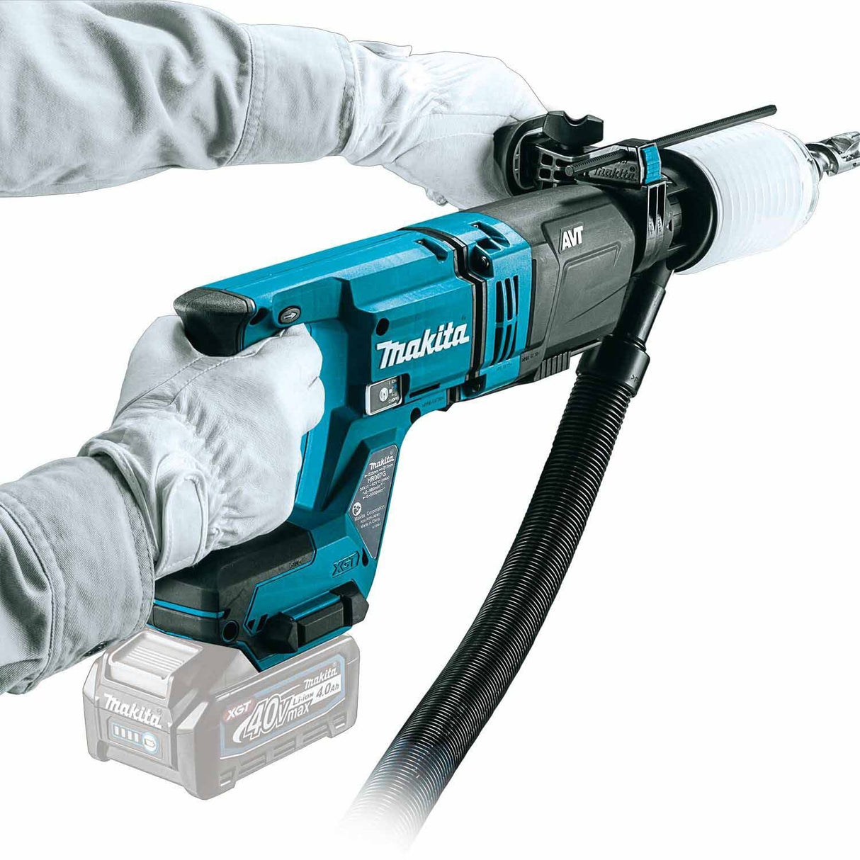 Makita GRH07Z 40V max XGT Rotary Hammer (D-Handle) - 4