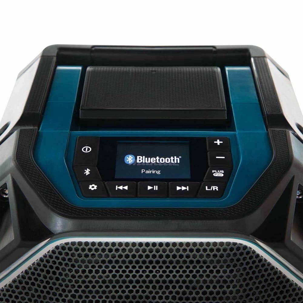 Makita GRM05 40V max XGT / 18V LXT Lithium?Ion Cordless/Corded Bluetooth Job Site Speaker (Tool Only) - 4
