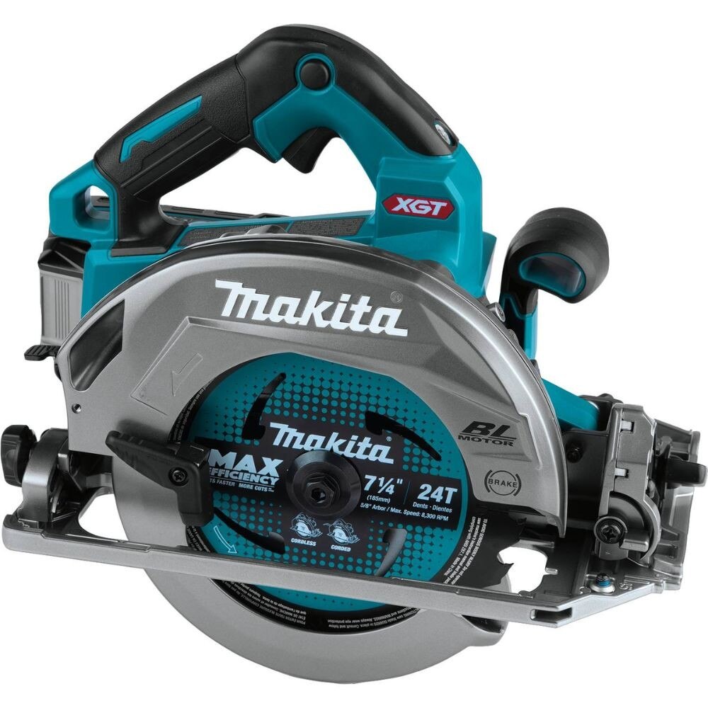 Makita GSH02M1 40V max XGT Brushless Cordless 7-1/4" Circular Saw Kit, guide rail compatible base, AWS Capable, bag, with one battery (4.0Ah) - 3