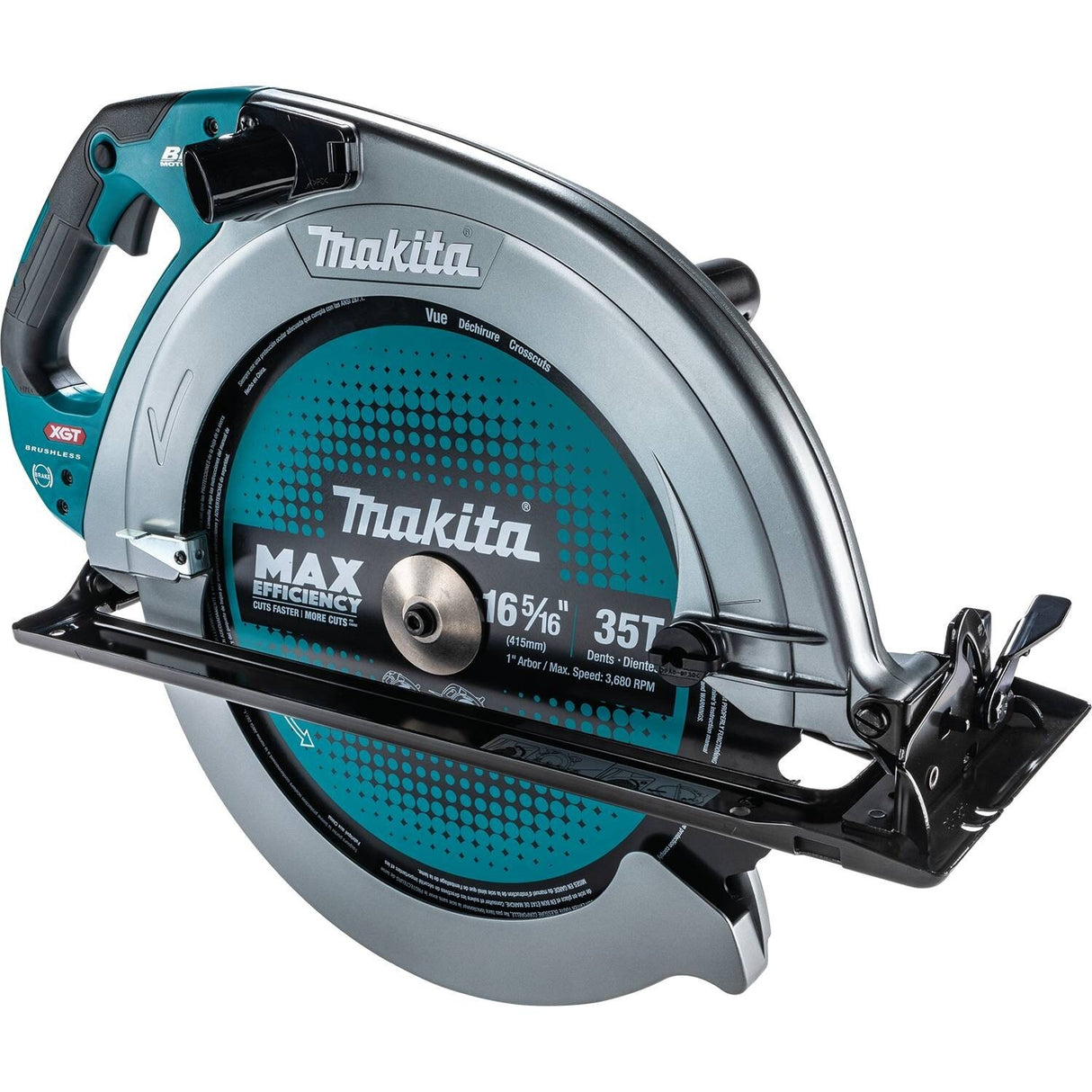 Makita GSH06T1 40V max XGT Brushless Cordless 16-5/16" Circular Saw Kit, with 5.0Ah Battery