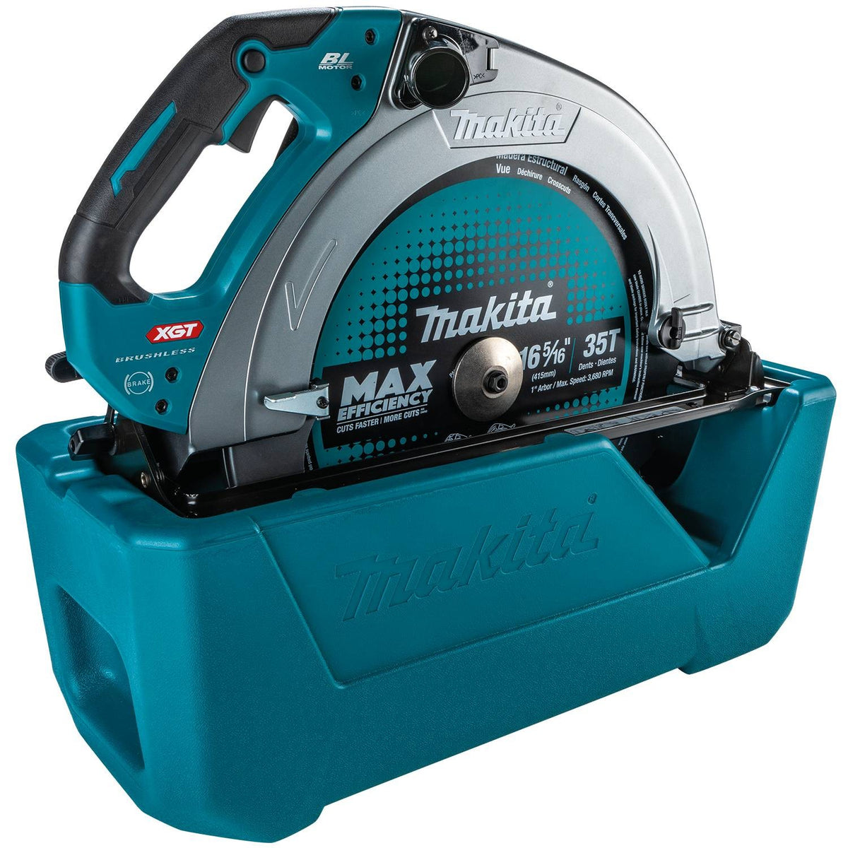 Makita GSH06Z 40V max XGT Brushless Cordless 16-5/16" Circular Saw Tool Only–High-Capacity Cordless - 3
