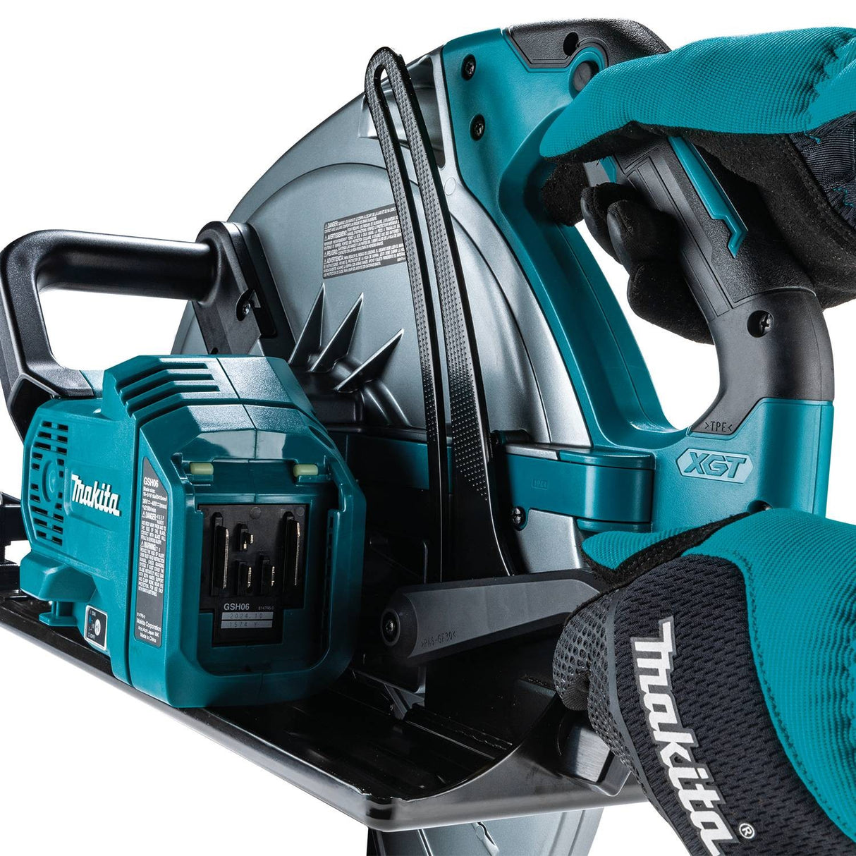 Makita GSH06Z 40V max XGT Brushless Cordless 16-5/16" Circular Saw Tool Only–High-Capacity Cordless - 13