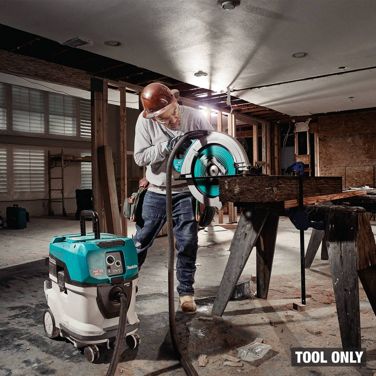 Makita GSH06Z 40V max XGT Brushless Cordless 16-5/16" Circular Saw Tool Only–High-Capacity Cordless - 29