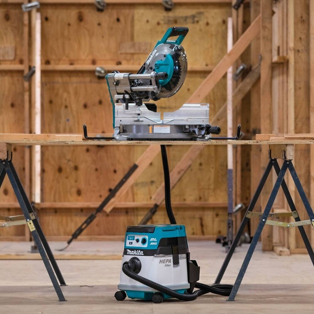 Makita GSL03Z 40V max XGT Brushless Cordless 10" Dual-Bevel Sliding Compound Miter Saw, AWS Capable (Tool Only) - 3