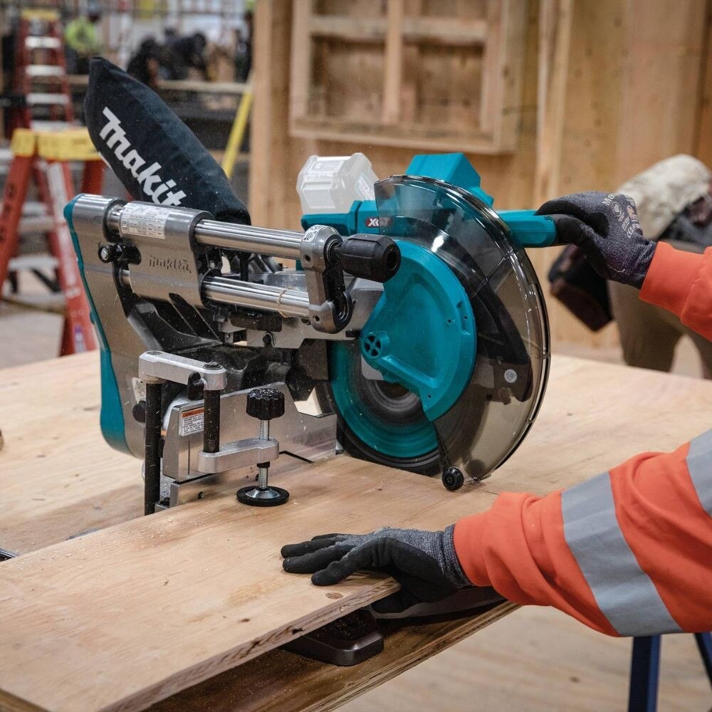 Makita GSL03Z 40V max XGT Brushless Cordless 10" Dual-Bevel Sliding Compound Miter Saw, AWS Capable (Tool Only) - 12