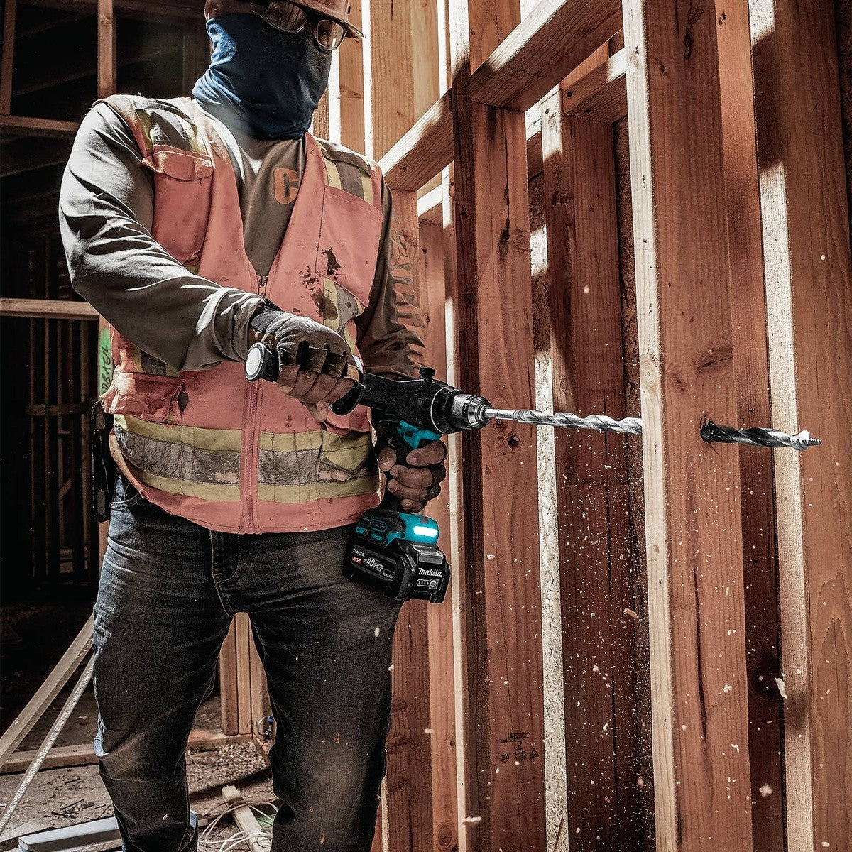 Makita GT202SU1D1 40V max XGT Brushless Cordless 2-Pc Combo Kit with Hammer Driver-Drill and Impact Driver (2 Batteries) - 10